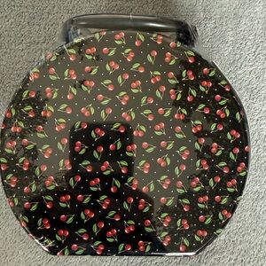 Vintage Mary Engelbreit Black Cherry Tin Lunch Box
